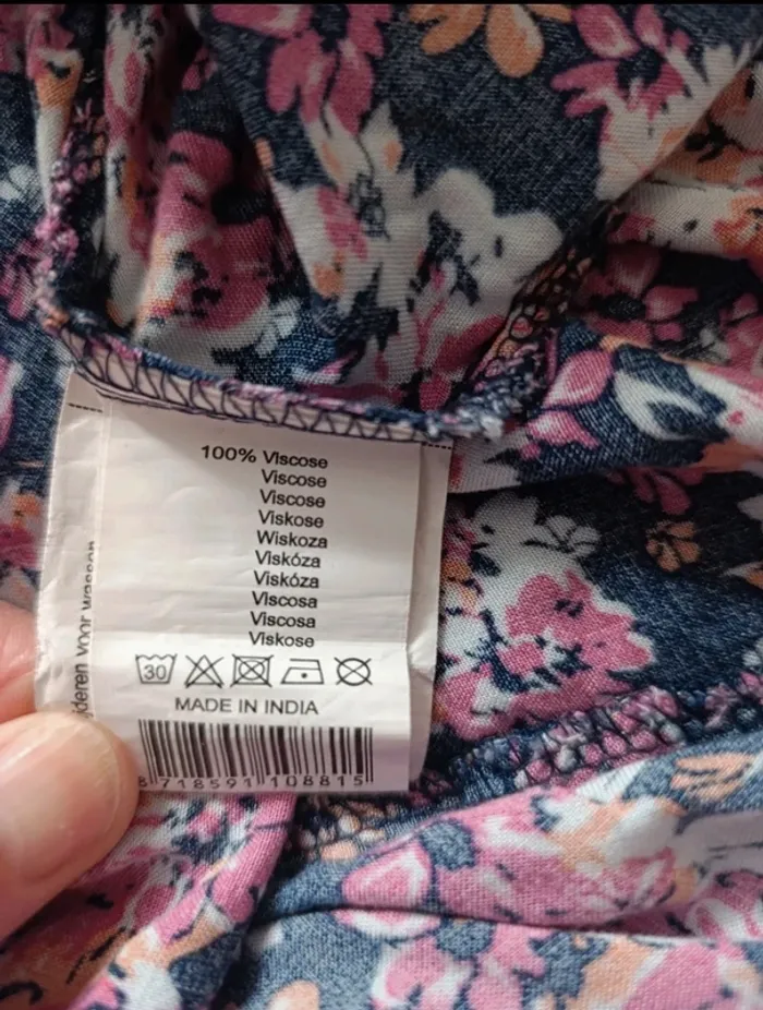 Robe longue fleurie taille 38 - photo numéro 7