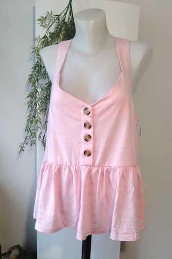 Débardeur Bella Diva taille 3XL - 100% coton - rose