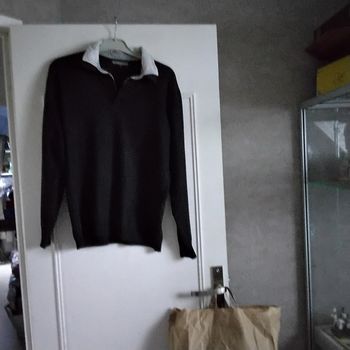 Pull col chemise homme taille L   A. THiery