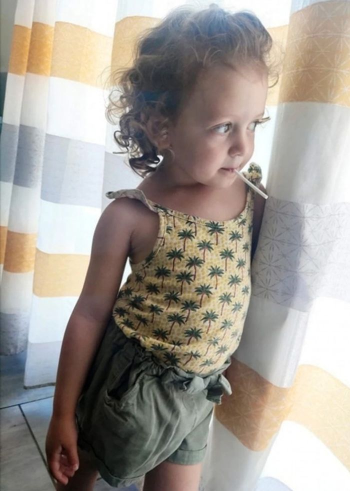 36 mois 3 ans ensemble été Tape à l'oeil débardeur et short