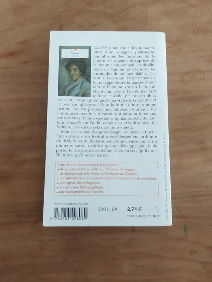 Livre candide - photo numéro 2