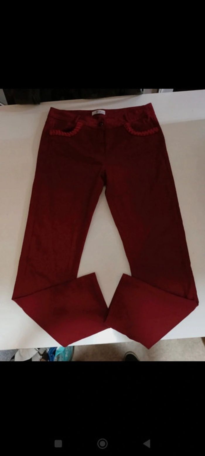 Pantalon jeans femme Weill taille 42 coupe droite rétro vintage
