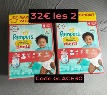 164 couches taille 4 premuim protection pants
