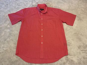 Chemise manches courtes rose - Armand Thierry - T.3