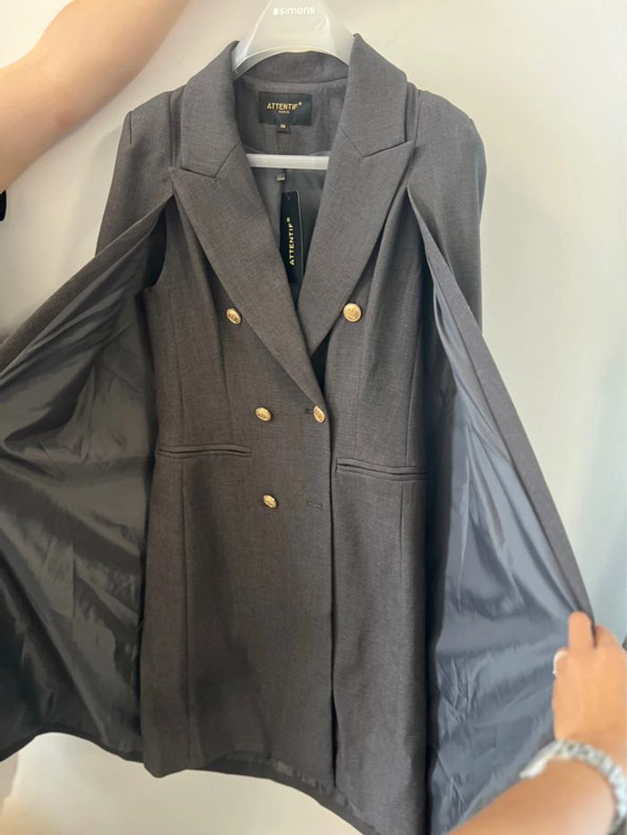 Robe cape blazer Attentif - photo numéro 4