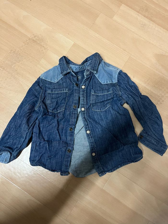 Zara chemise en jean