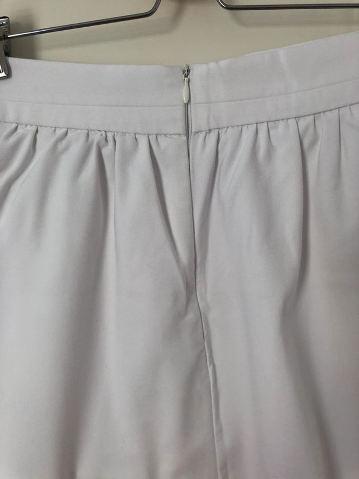 Jupe midi blanche Zara taille S - photo numéro 5