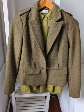 Veste style militaire kaki taille 36/38