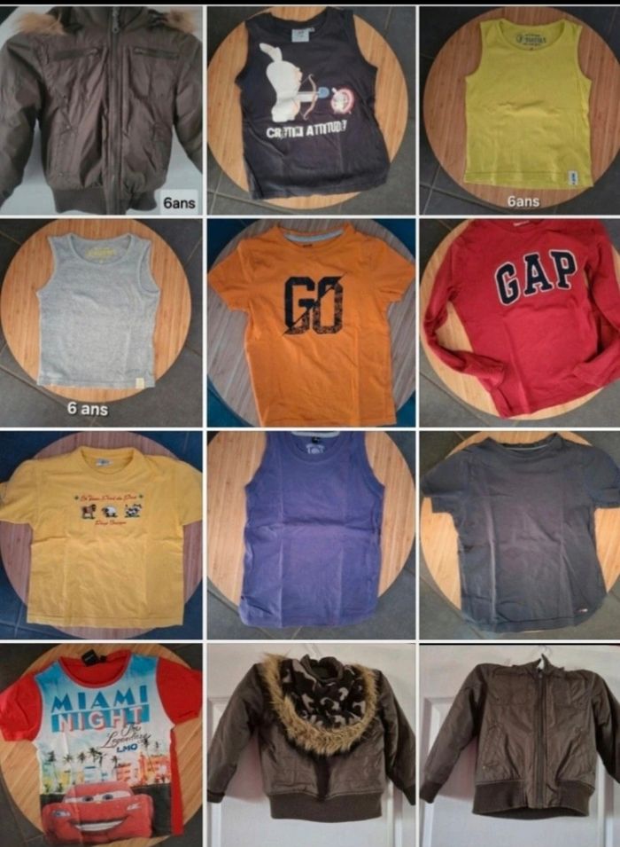 Gro mot vêtements garçon 👦 6ans - photo numéro 3