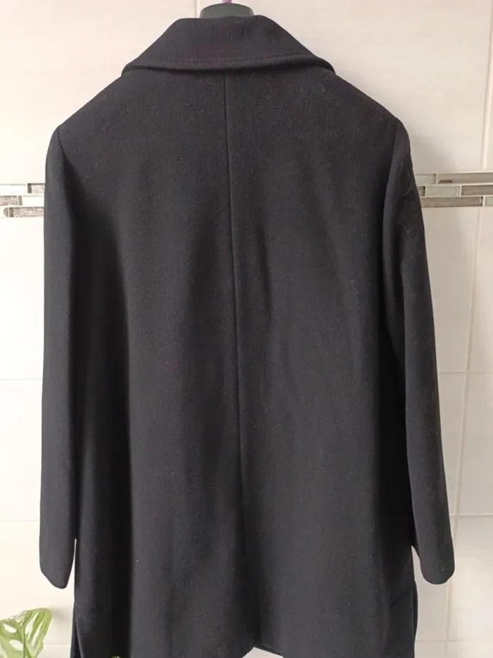 Manteau La Maison du Jersey, noir, laine/cachemire t.44 - photo numéro 11