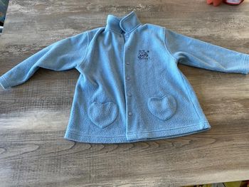 Robe de chambre courte pull pyjama fille 9/10 ans