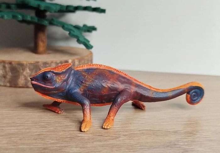 Schleich caméléon Figurine animal équatoriale - photo numéro 4
