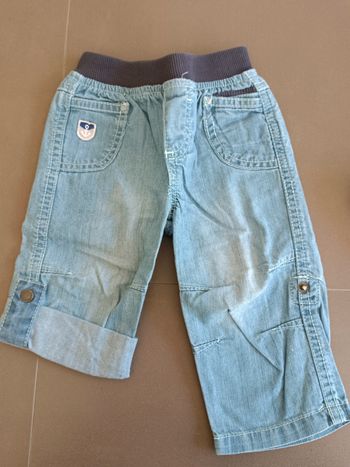 Pantalon bermuda 9 mois