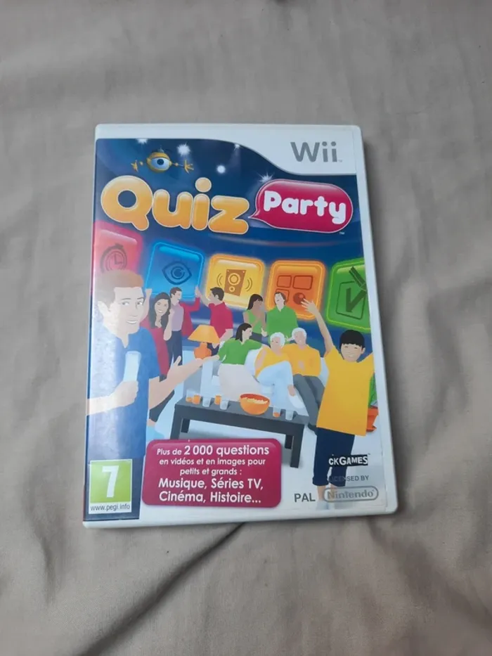 Jeu Nintendo wii quiz party