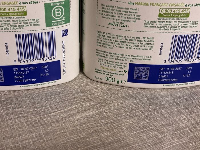 Lait bledilait croissance 3 em âge 4 boites - photo numéro 4