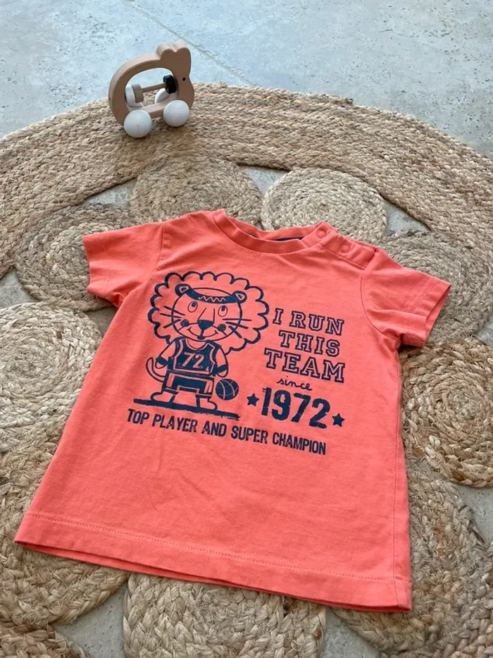 T-shirt manches courtes 24 mois