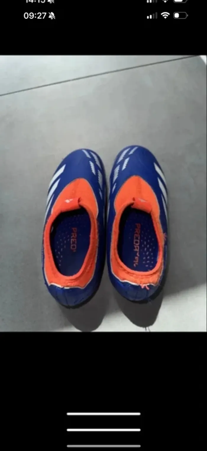 Chaussure de foot t30 adidas predator