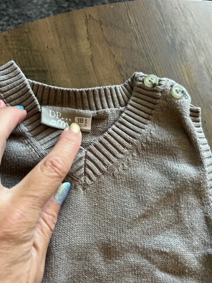 Lot de 3 pulls 18 mois - photo numéro 5