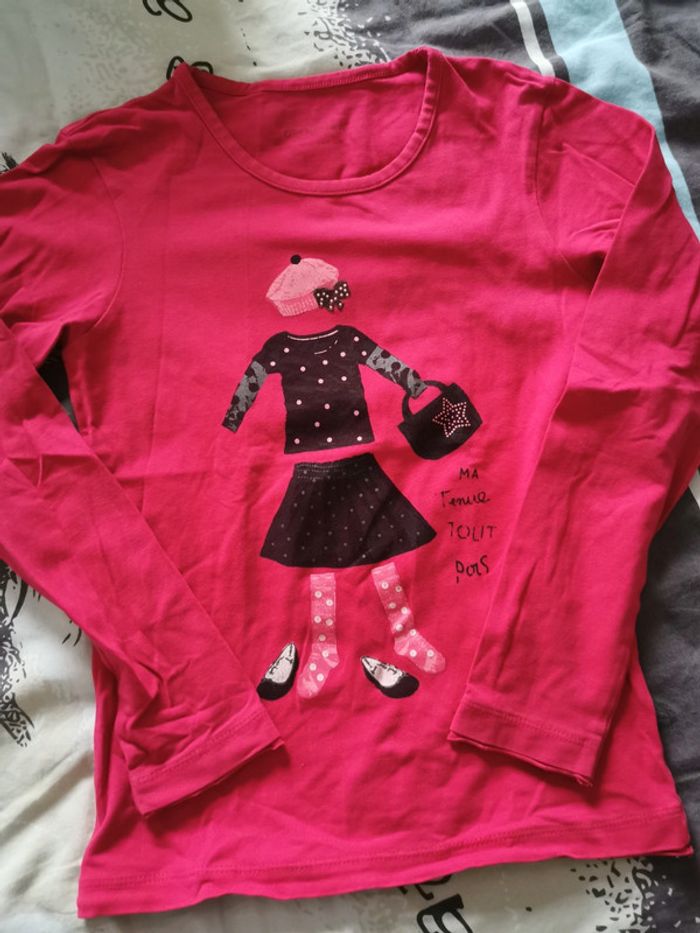 Haut fuschia orchestra 14 ans