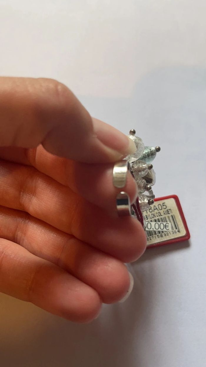 Bague verre de Murano - photo numéro 3
