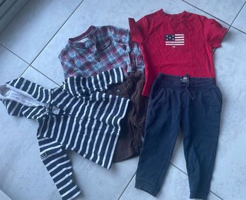 LOT Sweat/Jogging/T-shirt/Short/Chemise - 12 mois