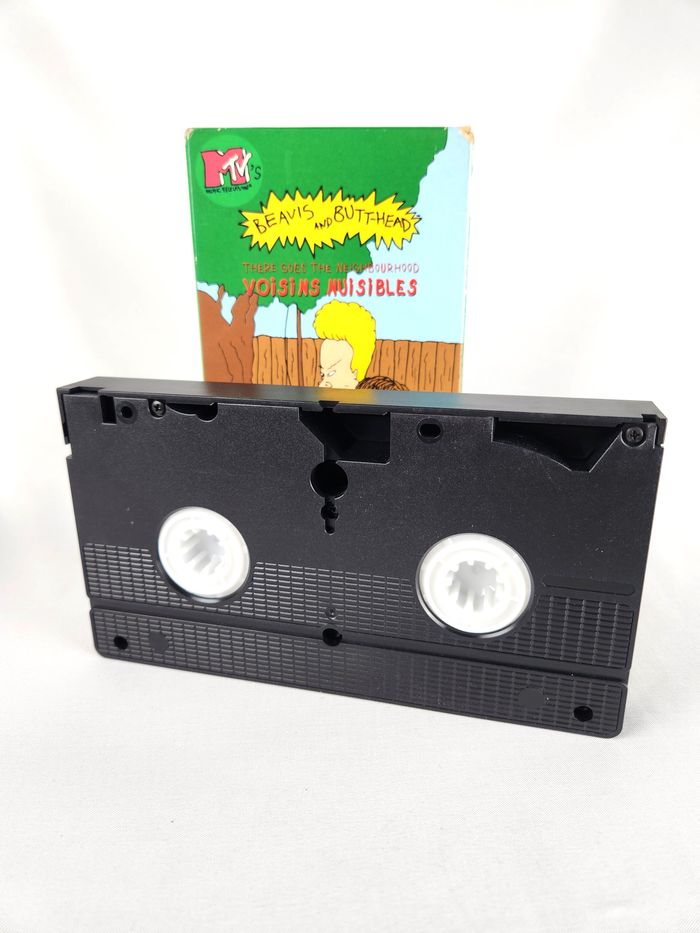 Beavis and Butt-Head VHS Cassette - Épisode "Voisins Nuisibles" (There Goes The Neighbourhood) Rare - photo numéro 9