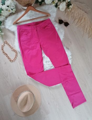 Jeans rose camaïeu taille L