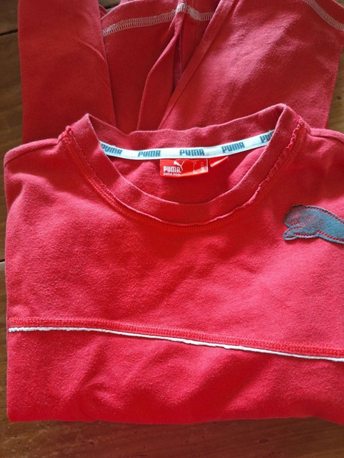 Tee-shirt manche longue puma 14 ans - photo numéro 5