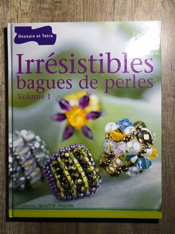 Livre création bagues en perles