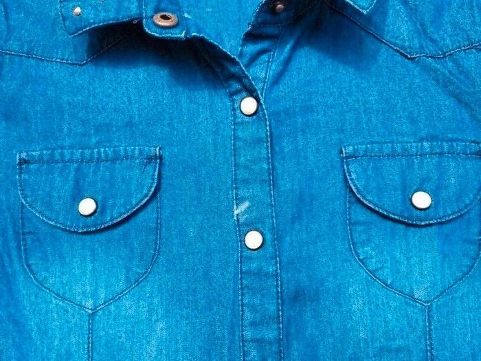 Confetti, très belle Robe en jeans col chemise et jupe dentelle 8 ans - photo numéro 5