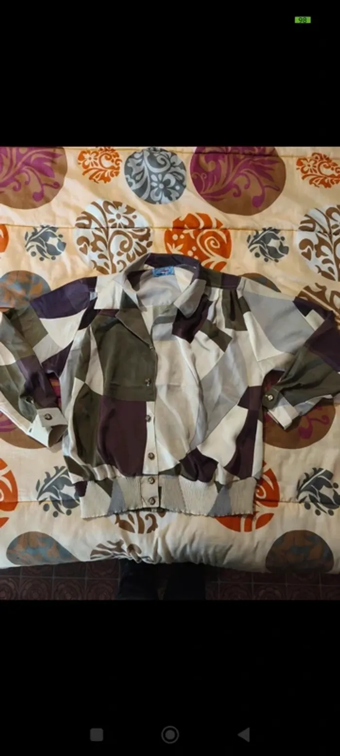 Veste Vintage Les 3 poissons T 46