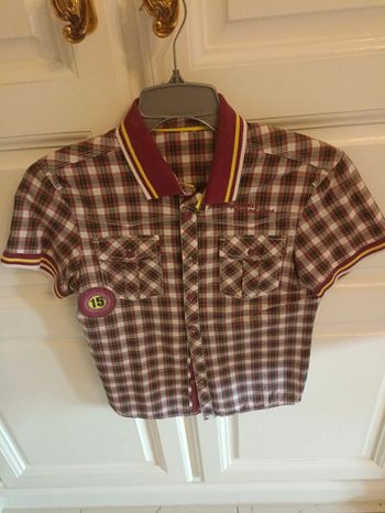 Chemise coll polo taille 12 ans