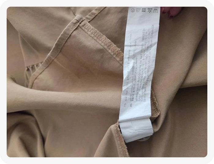 robe casual Zara marron taille S - photo numéro 6