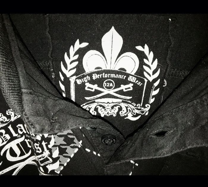 🟣 12 ans Polo noir 🟣 - photo numéro 3