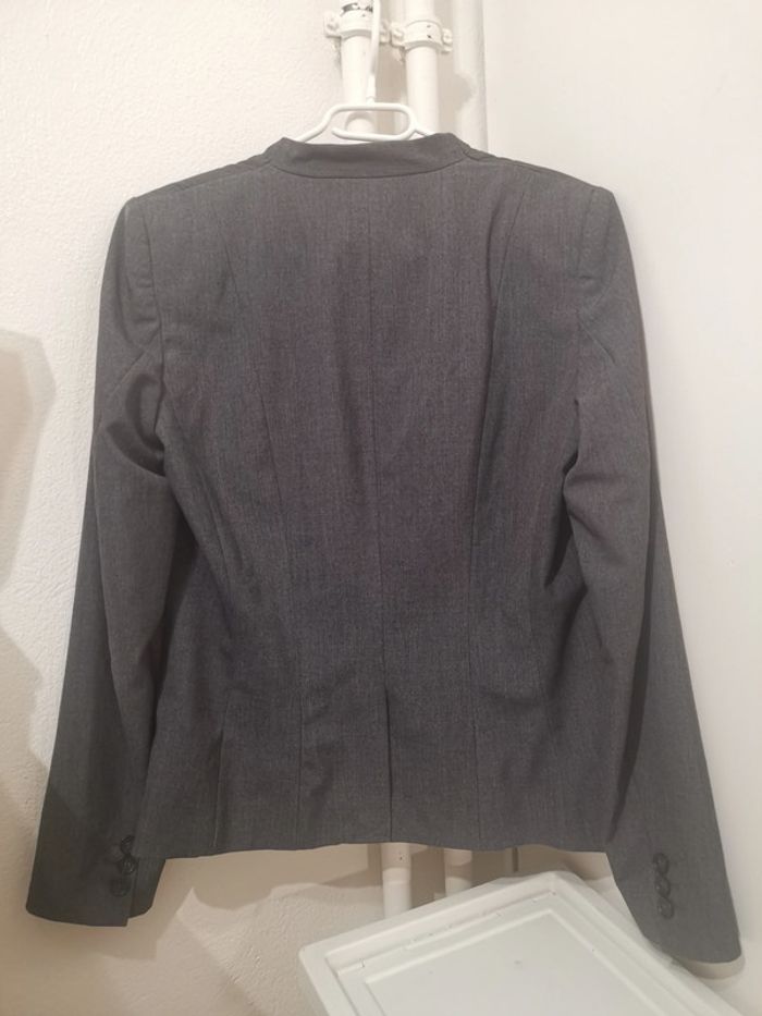 Blazer gris anthracite taille 40 - photo numéro 4
