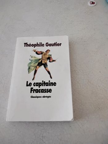 Livre le capitaine fracasse Théophile Gautier