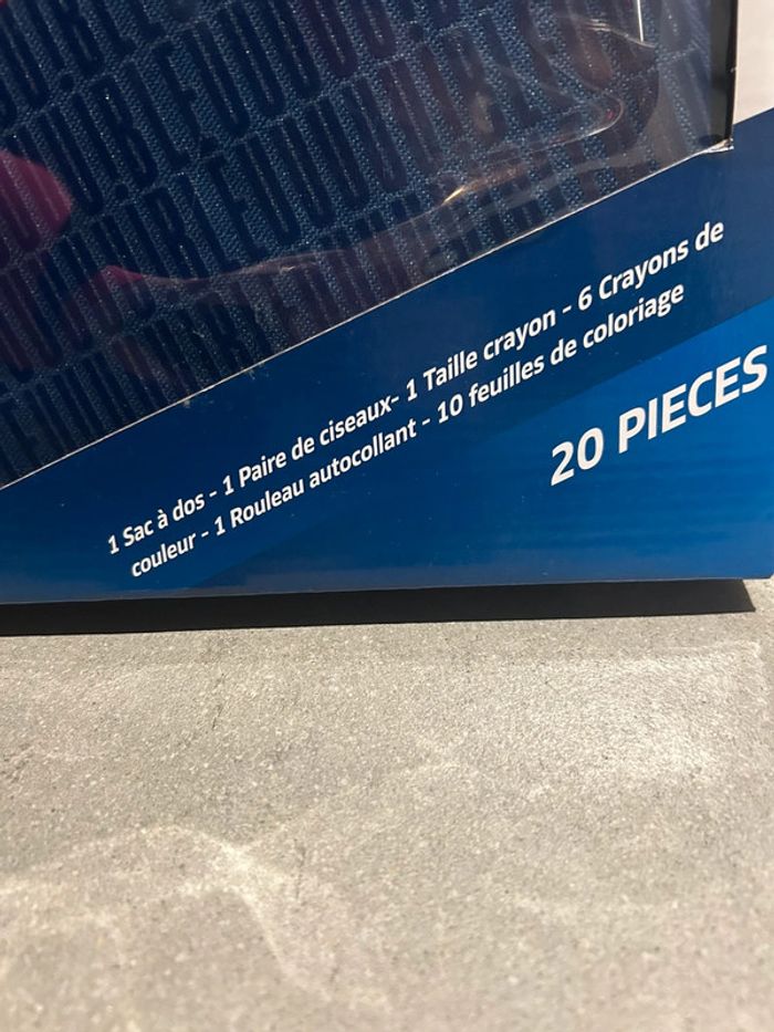 Coffret officiel sac à dos neuf équipe de France de football - photo numéro 2