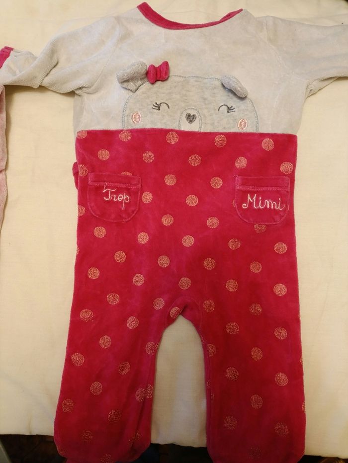 Lot pyjama 6 mois - photo numéro 2