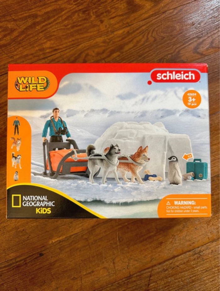 NEUF Coffret Schleich figurines Expédition en Antarctique 42624 manchot