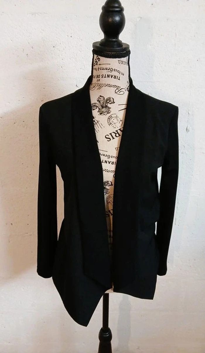🖤 Blazer fluide noir – Marella – Taille S – Très bon état - photo numéro 8