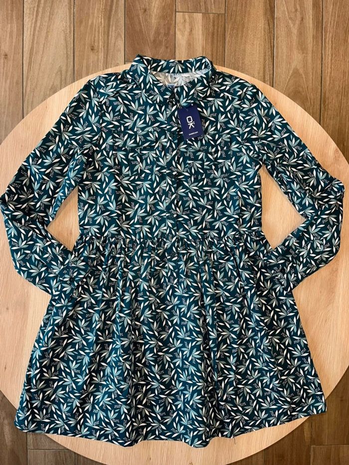 Robe neuve okaidi mi saison 10 ans