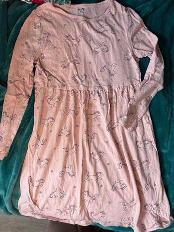 Robe licorne 8 ans