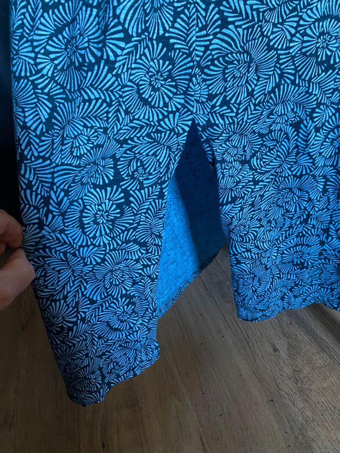 Robe longue bleue à motifs Hush - photo numéro 6