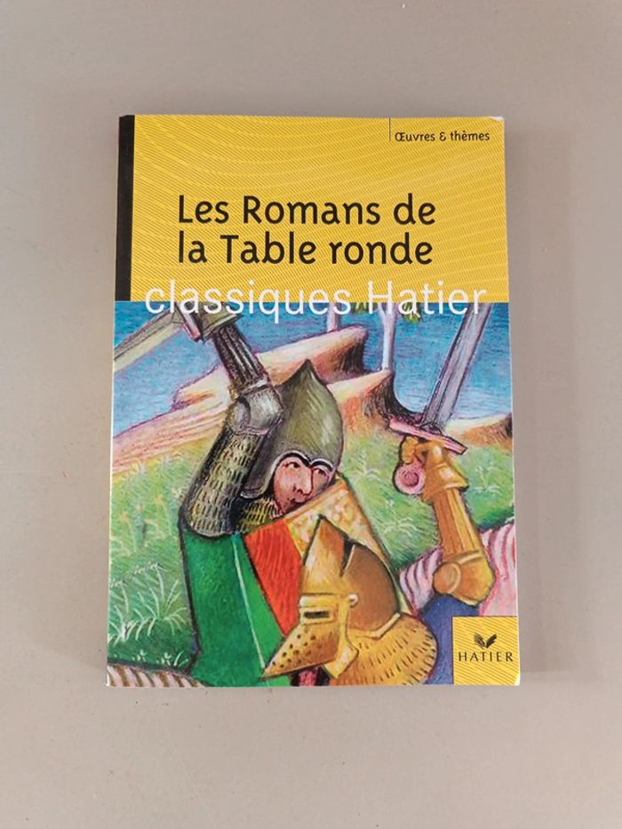 Les romans de la table ronde classique Hatier