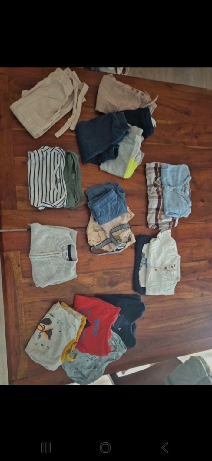 Lot vetements garcon 18 mois