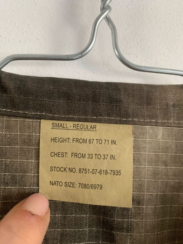 Veste camouflage militaire - photo numéro 6