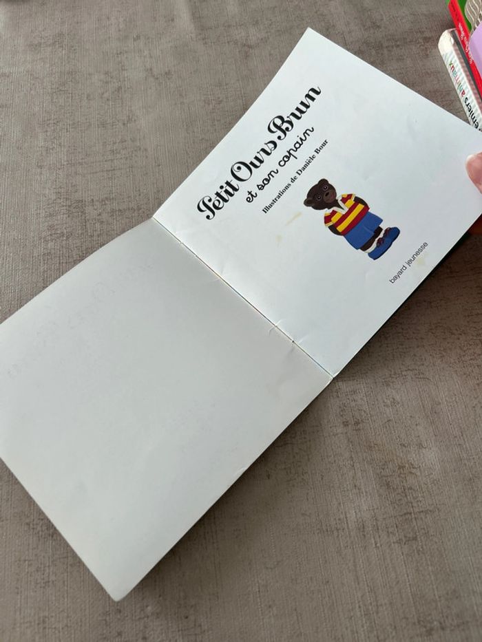 Livre petit ours brun - photo numéro 4