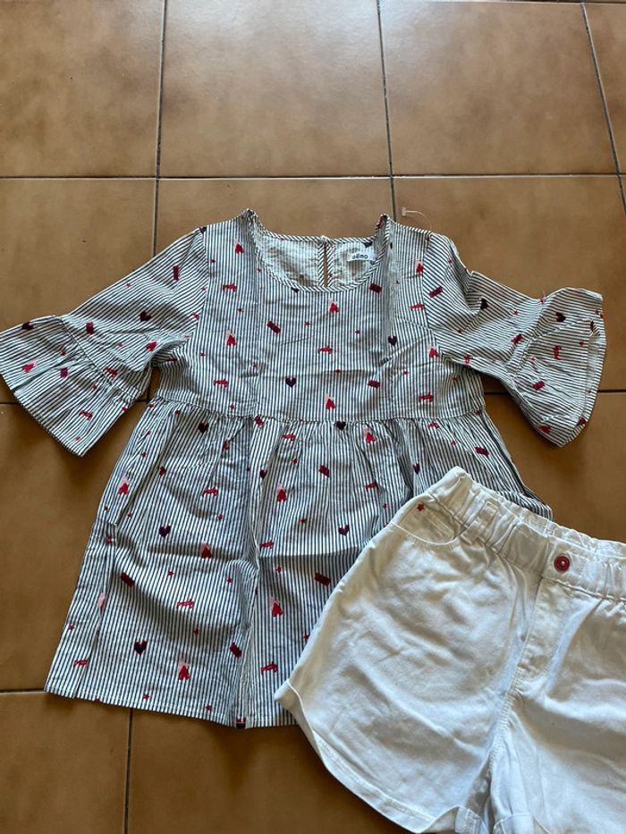 Lot short + chemise 12 ans - photo numéro 8