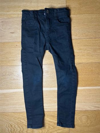 Pantalon jean noir skinny 4 ans Kiabi #EmmaLille4ans