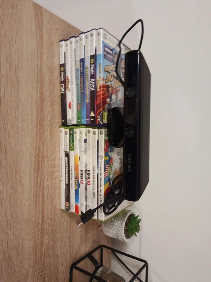Lot kinect et 16 jeux xbox360